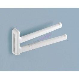 GEDY 80230200100 JUNIOR White Rotating Towel Rack