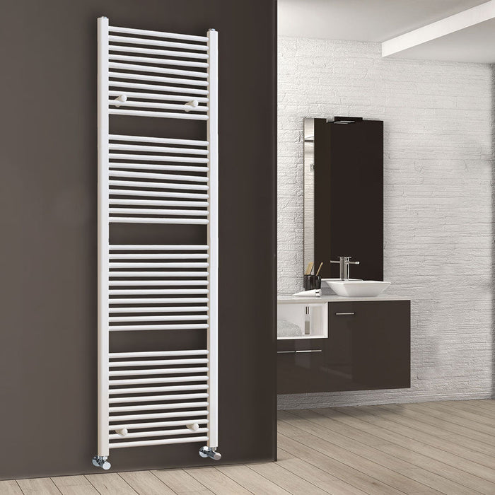 LLAVISAN L307464 Toallero Secatoallas para Circuito Agua Caliente Blanco