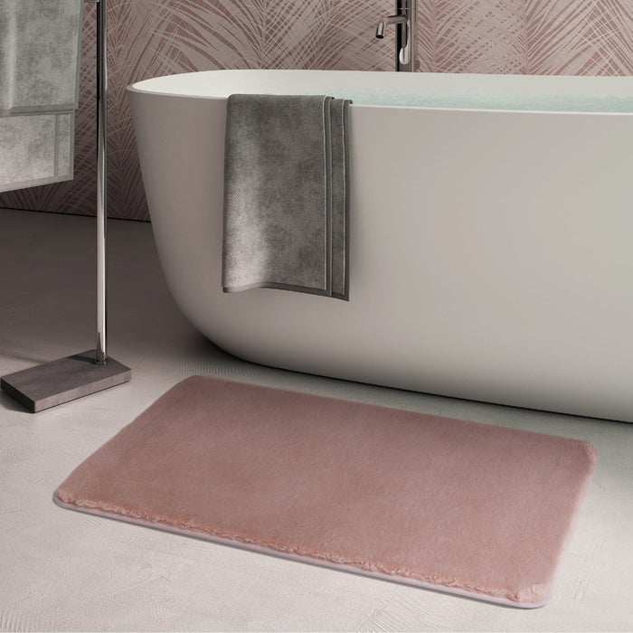 GEDY 96FY5080109 FUZZY Alfombra Rosa