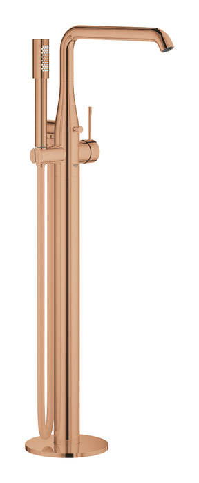GROHE 25 248 DA1 ESSENCE Single-lever mixer for bath shower 1/2" Floor-mounted bright copper