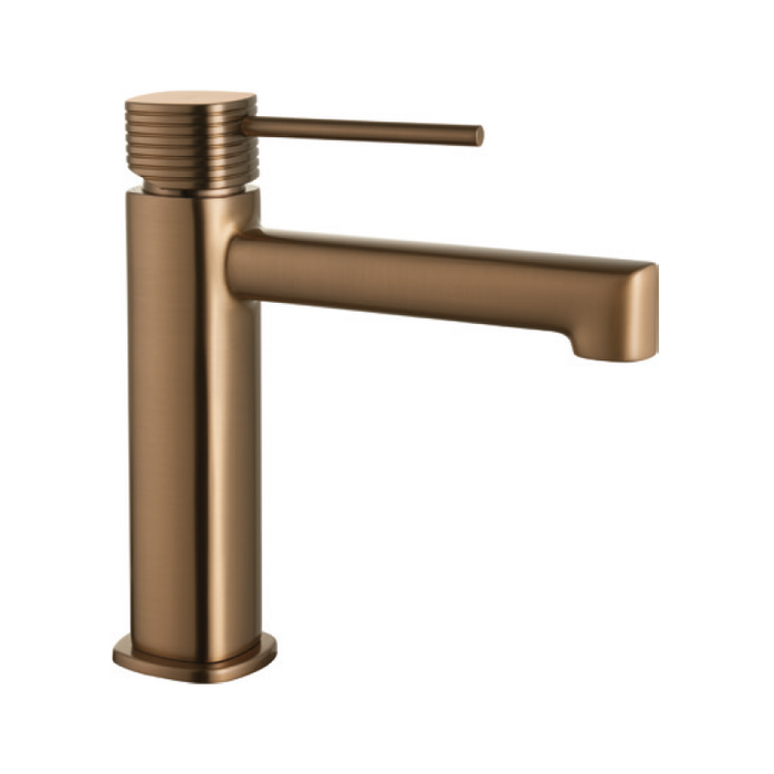IMEX BDF065-1ORC FIRENZE-SASSARI Monomando Lavabo Oro Rosa Cepillado