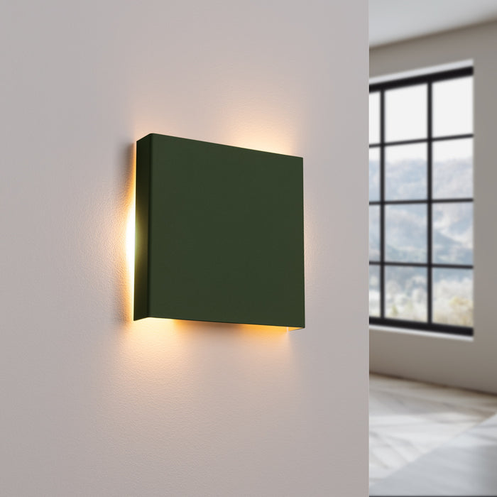 SOLLUX SL.2012 Aplique de pared VANTA verde oliva