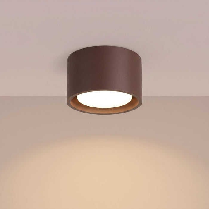 SOLLUX SL.2482 Plafón MODO 1 marrón Gx53
