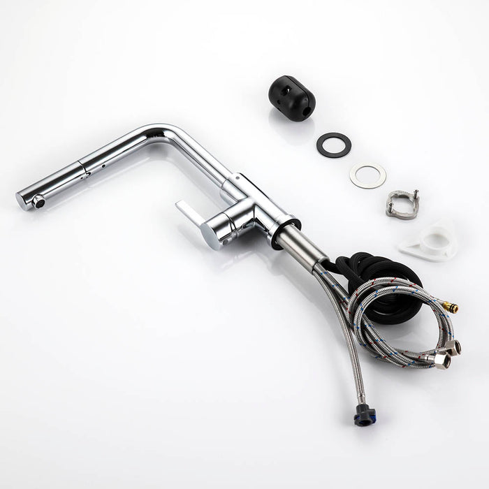 LLAVISAN L166354 ZIELO Monomando De Fregadero Extraible Cromo