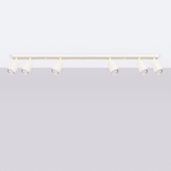 SOLLUX SL.1499 Lámpara de techo RING 6L beige beige
