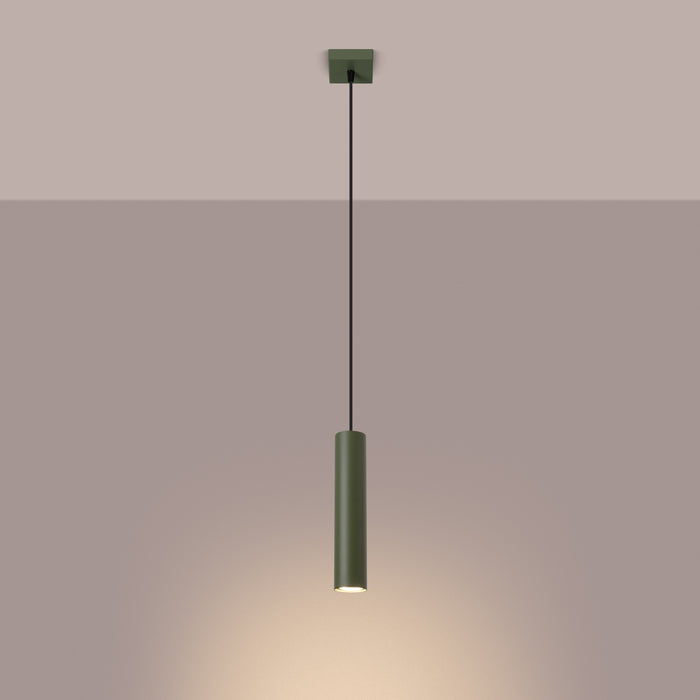 SOLLUX SL.1484 Lámpara colgante LAGOS 1 verde oliva verde oliva