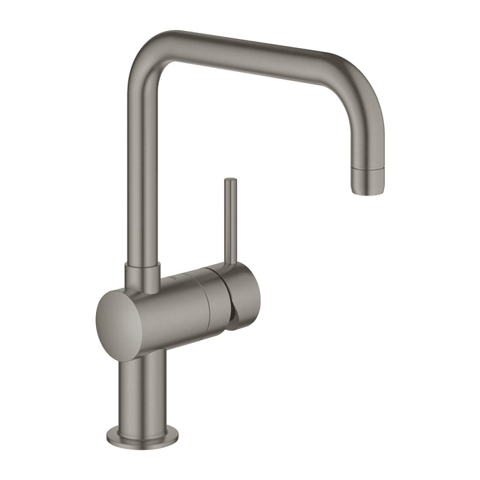 GROHE 32 488 AL0 Minta Monomando de fregadero 1/2" brushed hard graphite (grafito cepillado)