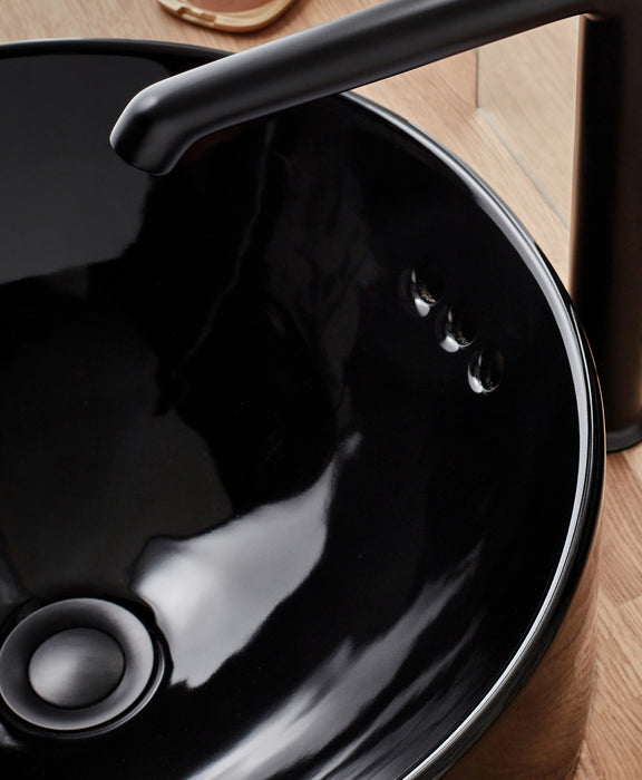 JACOB DELAFON E14800-7 VOX Lavabo Redondo. 42cm Negro