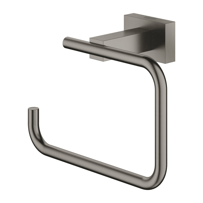 GROHE 40 507 AL1 ESSENTIALS CUBE Portarrollos Sin Tapa Grafito Cepillado