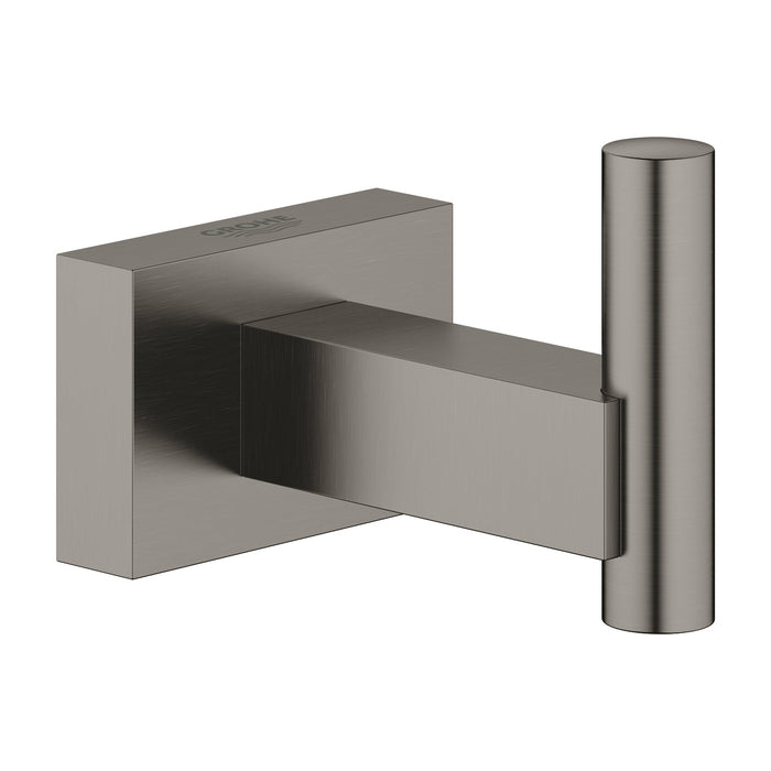 GROHE 40 511 AL1 ESSENTIALS CUBE Percha Colgador Grafito Cepillado