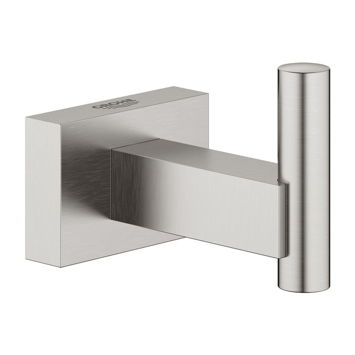 GROHE 40 511 DC1 ESSENTIALS CUBE Hook Hanger Supersteel
