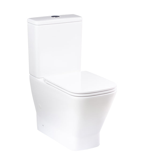 AQUORE 388864 RHODAS Pack Inodoro BTW Compacto Tornado Blanco Brillo