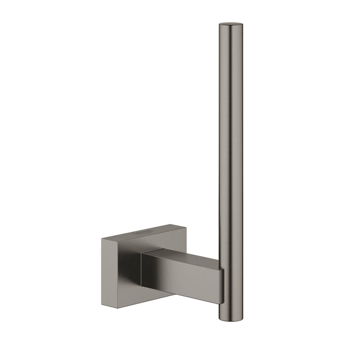 GROHE 40 623 AL1 ESSENTIALS CUBE Portarrollos Pared Grafito Cepillado