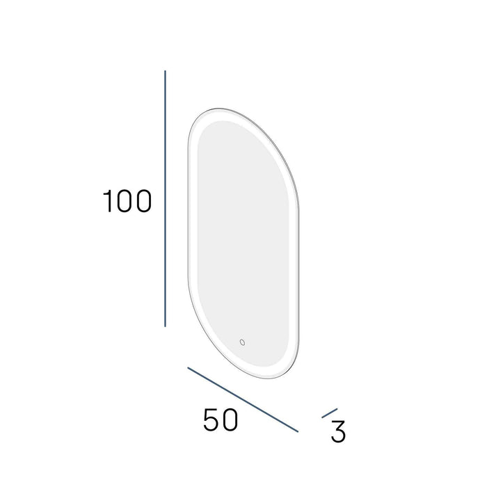 MANILLONS TORRENT 07246000 EROS PLUS Espejo 100X50