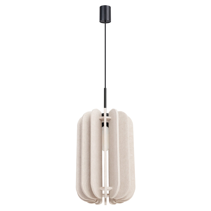 SOLLUX SL.1857 Lámpara colgante MULA 27 beige beige/negro