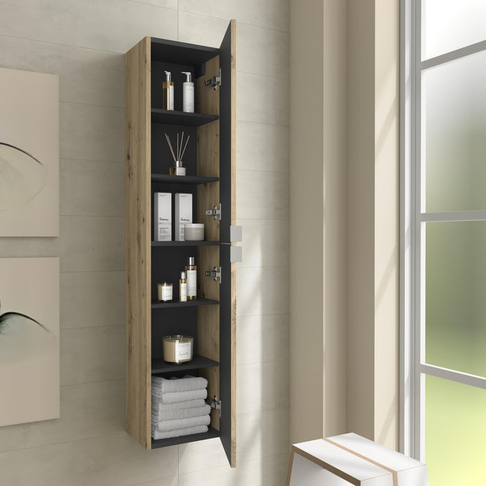 SALGAR 122025 KIRA Columna de baño 30cm Roble