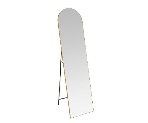 ANDREA HOUSE AX24108 Espejo Pie Aluminio Dorado 40X160