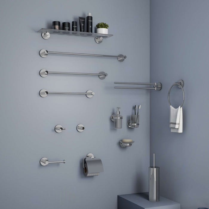 GEDY FP101300100 FELCE PLUS Portacepillos Cromo