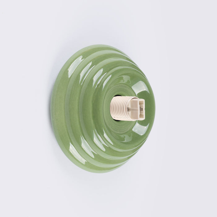 SOLLUX SL.1894 Aplique ZORI verde IP44 verde oliva