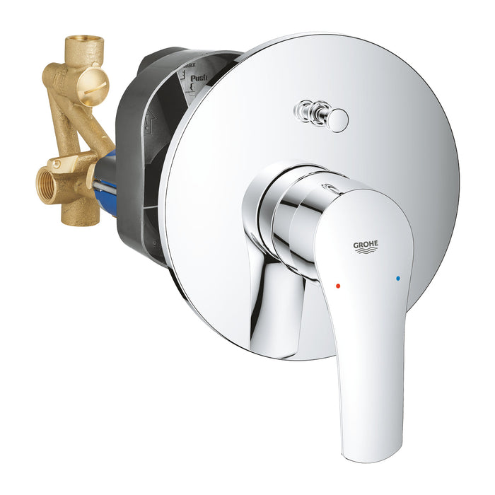 GROHE 33 305 003 EUROSMART Grifo Monomando Empotrado Baño Ducha Cromo Sin Equipo