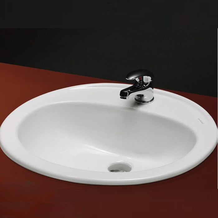 VALADARES 18361002C MIRAMAR White Built-in Sink
