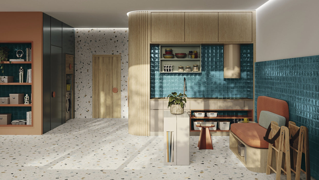 CARMEN A039192 SEVILLE GLACIER 10x10 Azulejo Esmaltado