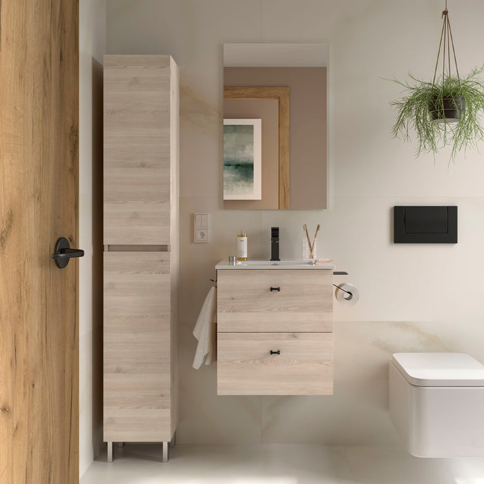 SALGAR INARA Conjunto Mueble 2C Fondo Reducido Natural