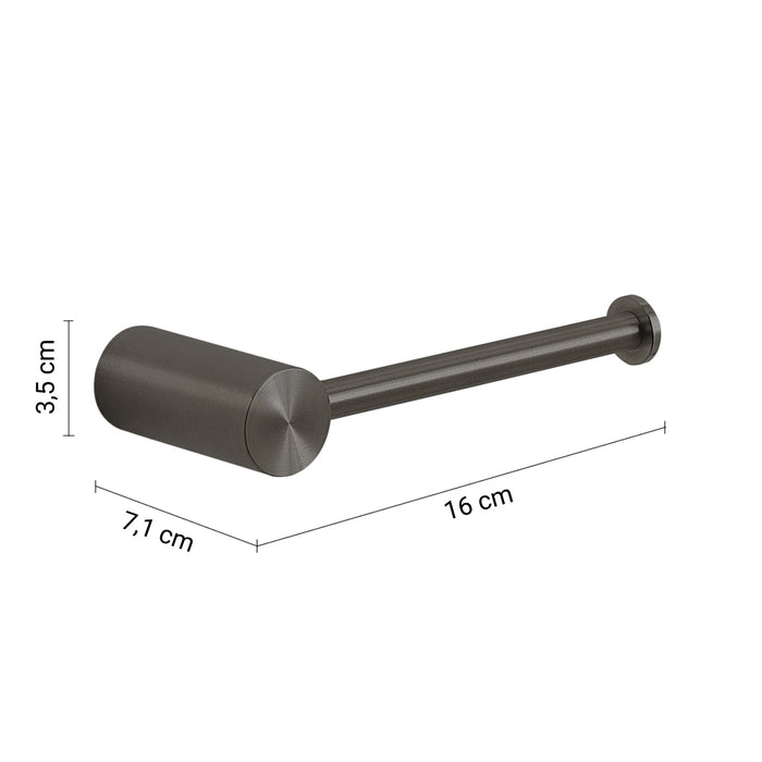 GEDY AN248100100 ANDE Portarrollo gun metal