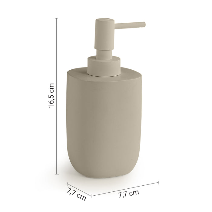 GEDY YL806600000 YLENIA Dosificador de jabón beige mate