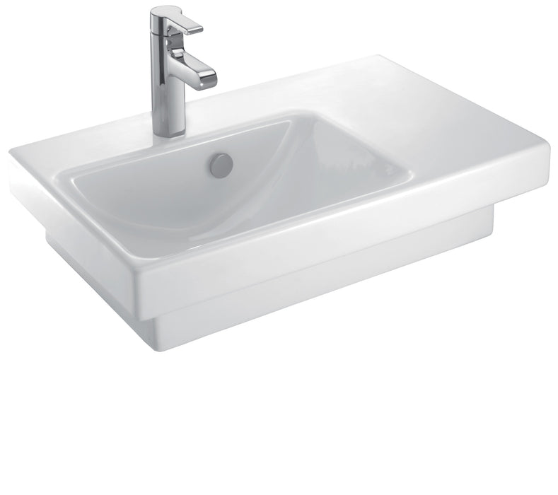 JACOB DELAFON E4757G-00 ODÉON UP Lavabo 65cm Orificio Izquierda