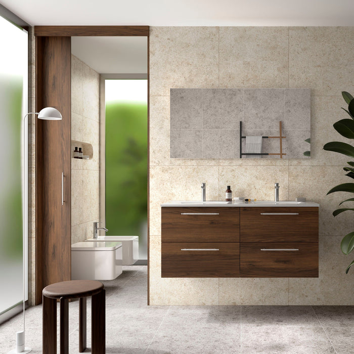 SALGAR SILANE Mueble 120 Con Lavabo Nogal Maya