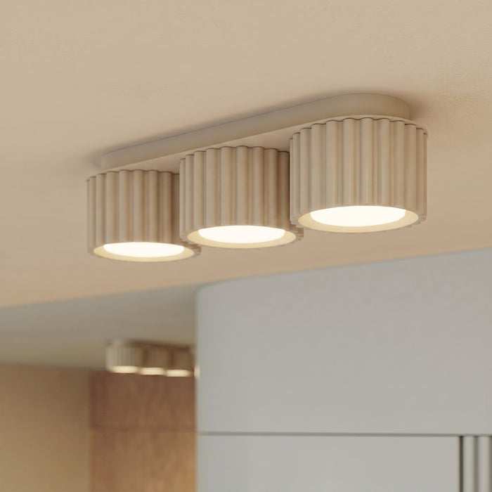 SOLLUX SL.2630 Plafón AURA 3 beige Gx53