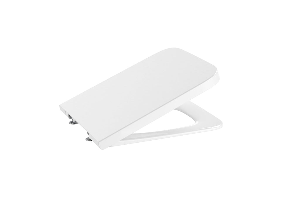 ROCA A80153200B INSPIRA SQUARE Tapa Asiento Caída Amortiguada Blanco