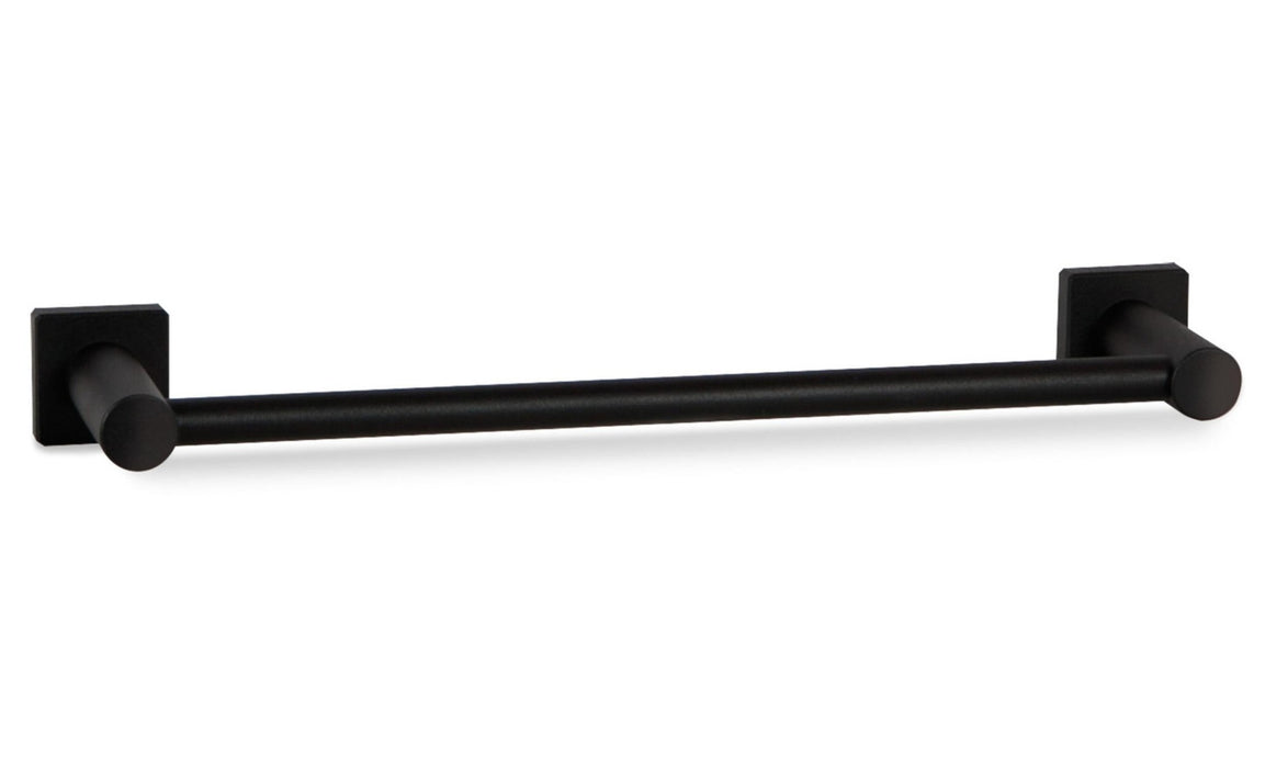 BELTRAN 10851 PRAGA Medium Black Towel Rack
