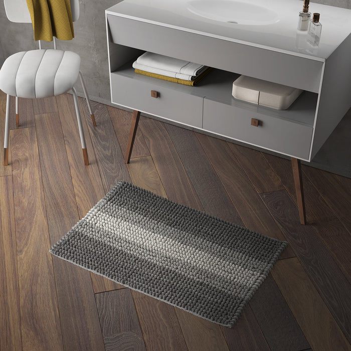 GEDY 96BU5080089 BUBBLE Rug 50X80 cm Gray