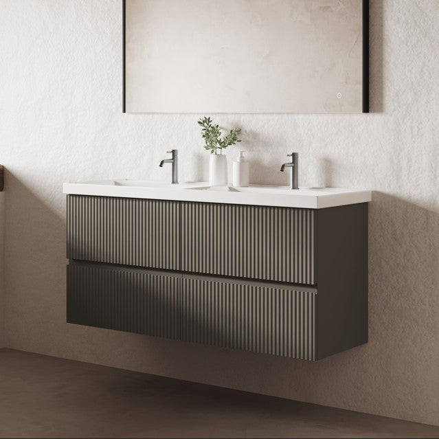 ROYO C0078509 VORA Mueble 120 4C+Lavabo Cairo Habana Mate