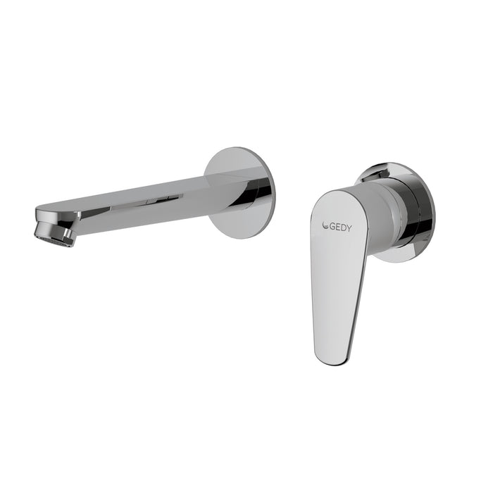 GEDY MXCO0713000 COMO Grifo de pared para lavabo cromo