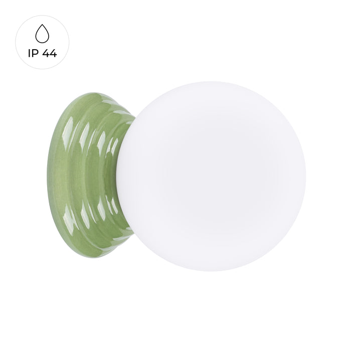 SOLLUX SL.1894 Aplique ZORI verde IP44 verde oliva
