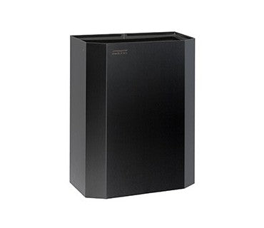 MEDICLINICS PPA2279B Papelera Negra 25 L