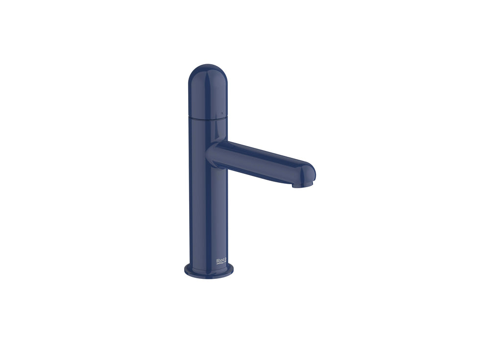 ROCA A5A3Y3FP00 NU Single-lever Sink Faucet Cold Start Dome Handle Cobalt Blue