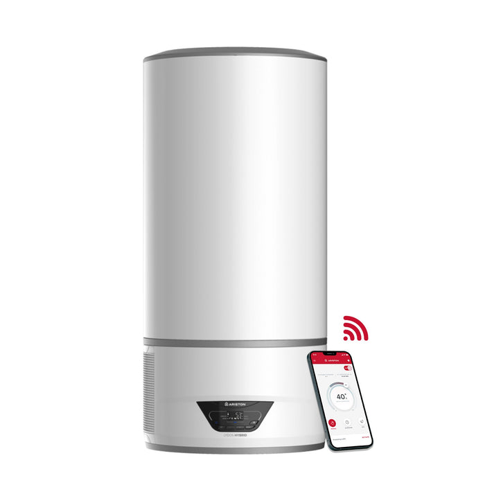 ARISTON LYDOS HYBRID WIFI Hybrid Vertical Water Heater Energy Class A