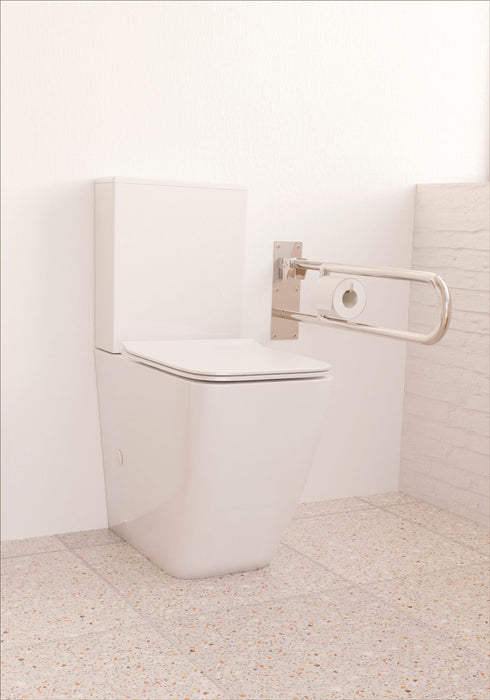 FOSSIL NATURA 03755 EBORA Inodoro Completo Rimless PMR Blanco