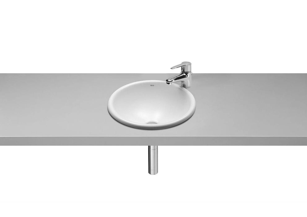 ROCA A327880000 Hole Sink Countertop White