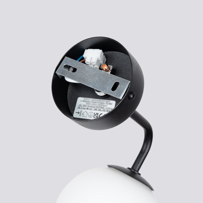 SOLLUX SL.1661 Aplique ASTRAL 1 negro negro/blanco