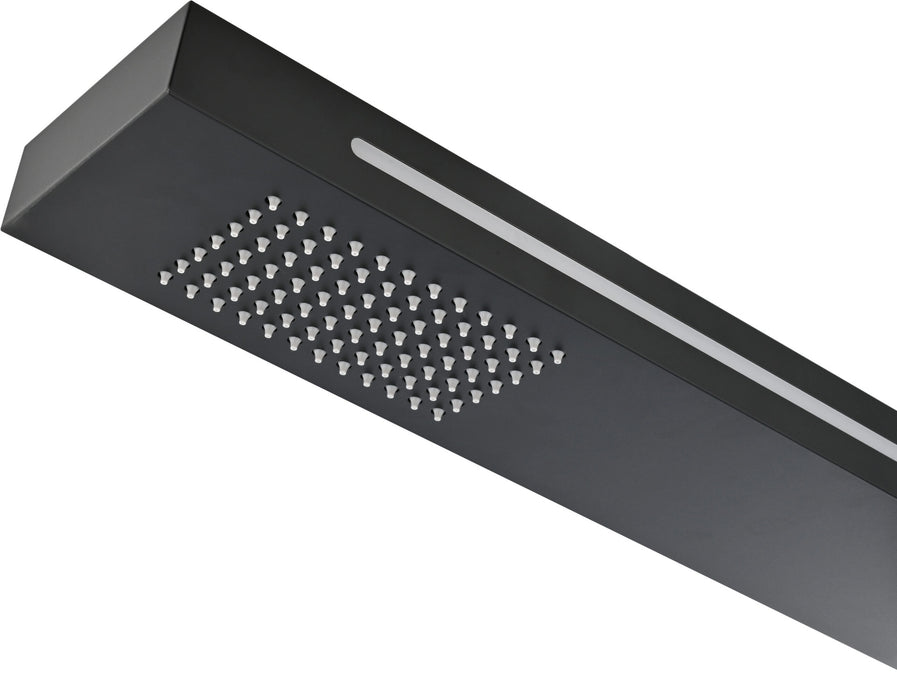 POOLIMEX GPS016/ANG SENSE Grifería De Piscina Led Light Acero S.316 Negro Mate