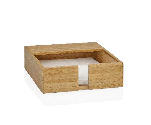 ANDREA HOUSE MS69235 Servilletero Bambu 17.5X17.5X5.5