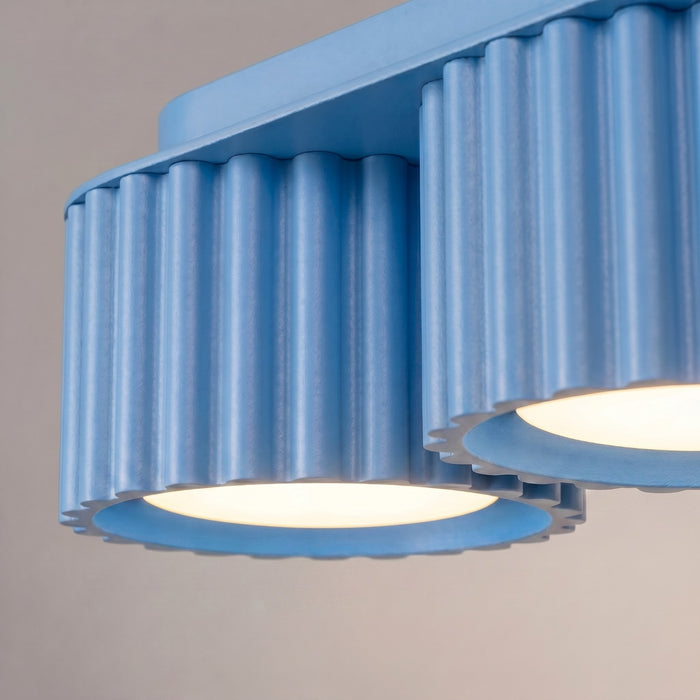 SOLLUX SL.2643 Plafón AURA 3 azur Gx53
