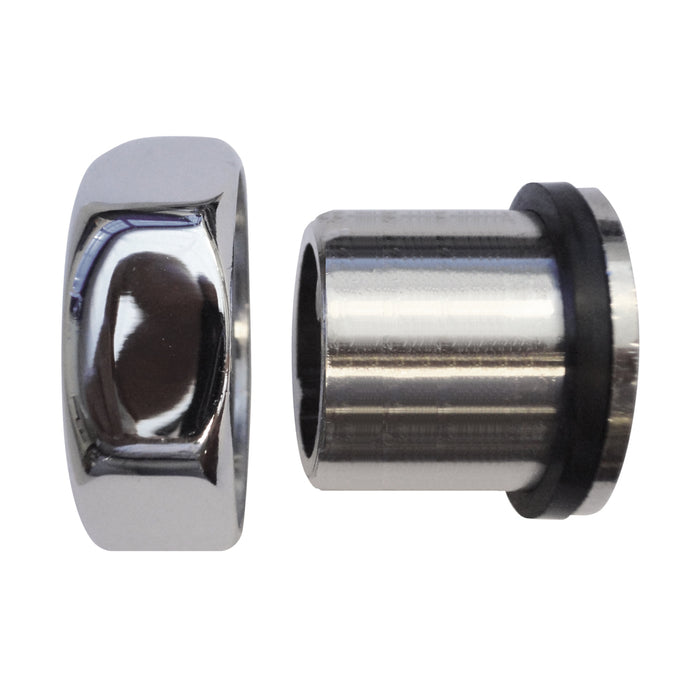 PRESTO 10011 Racor de entrada liso para fluxor eclair y eyrem Cromo