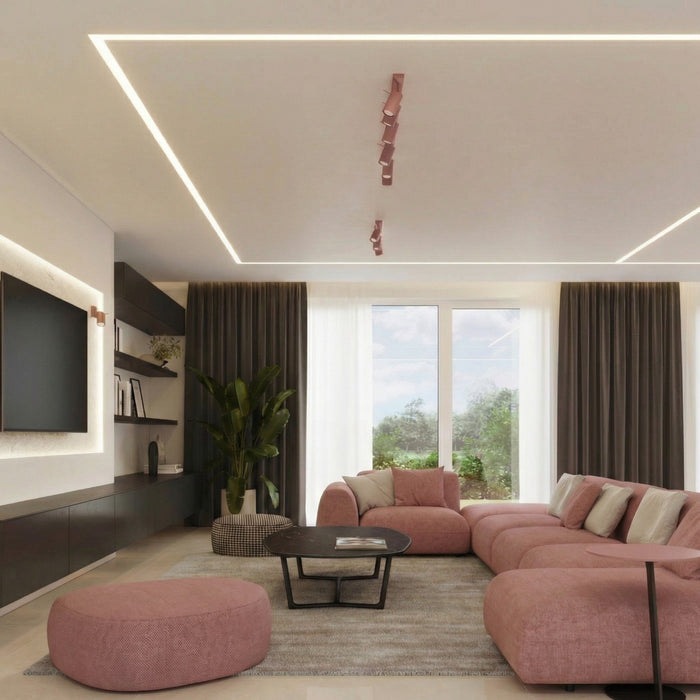 SOLLUX SL.2173 Plafón RING 3L rosa