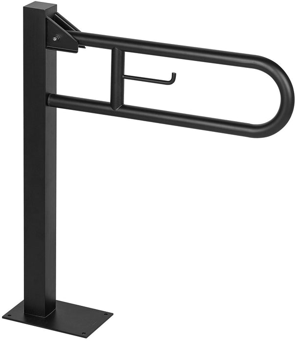 MEDICLINICS BGC2710B MEDINOX Vertical Folding Bar with Black Column
